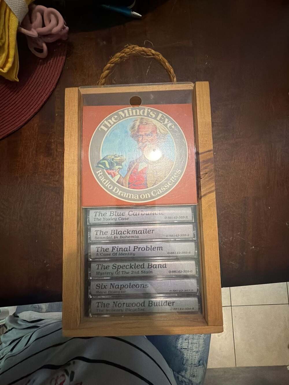 The Mind's Eye The Travel Pack Radio Drama on Cassettes Wooden Box
